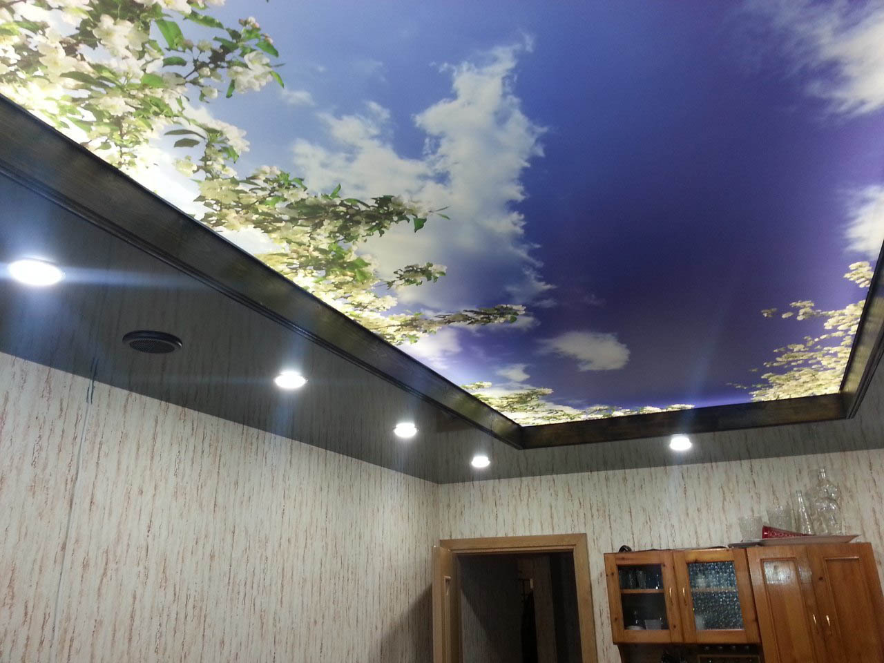 Двухуровневые потолки из гипсокартона для гостиной 43 фото 2-х уровневый потолок с подсветкой идеи 2020 и примеры в интерьере