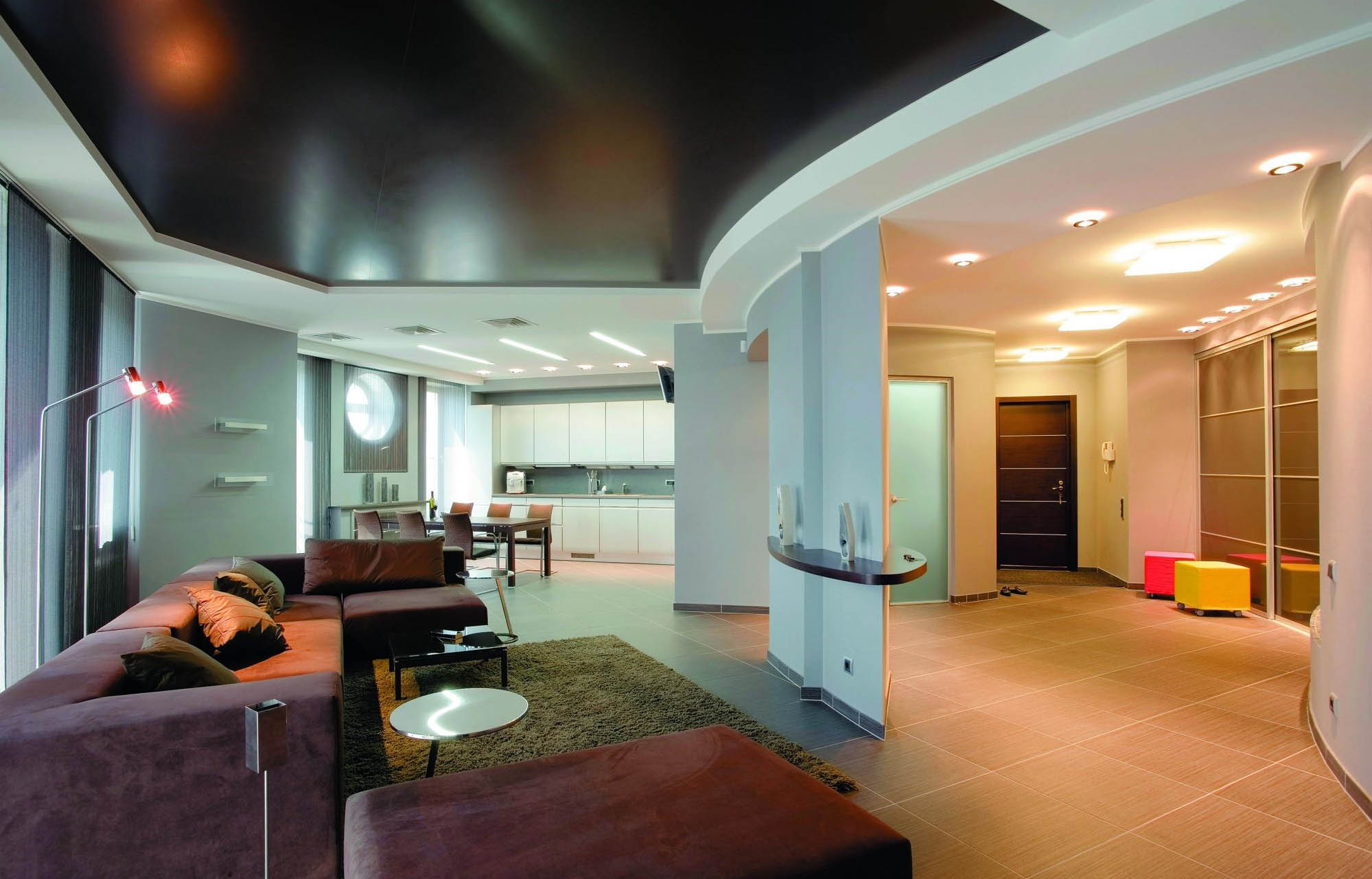 Отделка гостиной гипсокартоном — актуальные дизайнерские решения в отделке стен и потолка